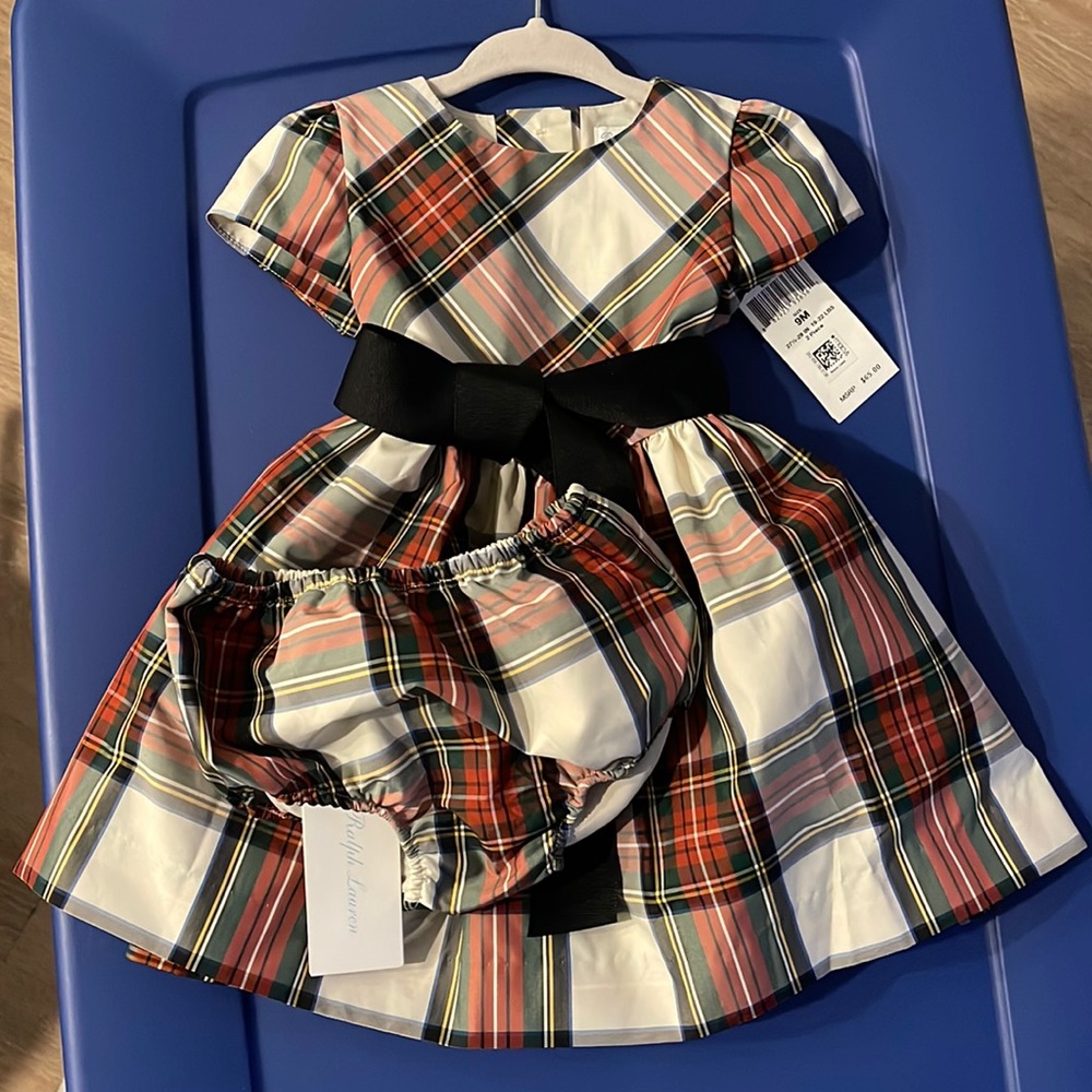 New Ralph Lauren dress with matching under garment